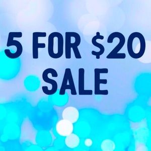 🧡 5 for $20 SALE! 🧡